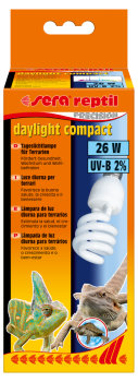 sera Reptil Daylight compact 26 W  2% UV-B