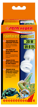 Sera Reptil Rainforest compact 20 W 5% UV-B