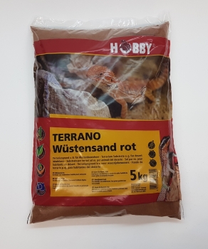 Hobby Terrano Wüstensand rot 5 kg