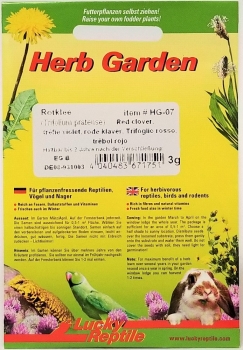 Lucky Reptile Herb Garden Samen Rotklee 3g