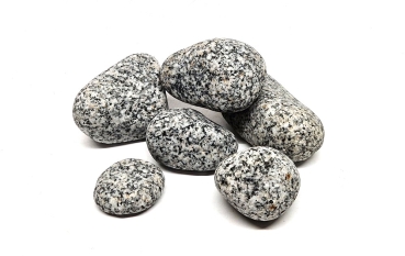 Marmorgranit Steine 6 Stück