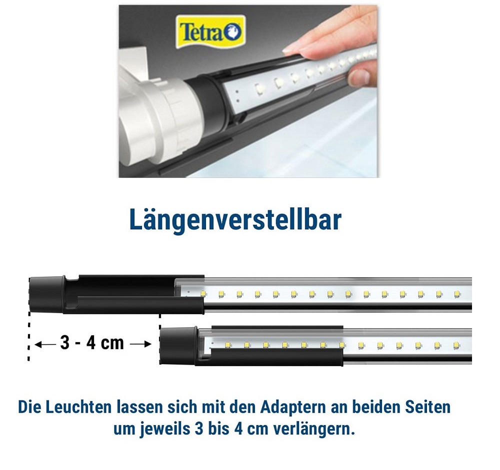 Tetra LightWave Set 520 mm Eclairage LED pour aq…